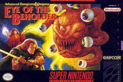 Nintendo SNES Advanced Dungeons & Dragons Eye of the Beholder [In Box/Case Complete]